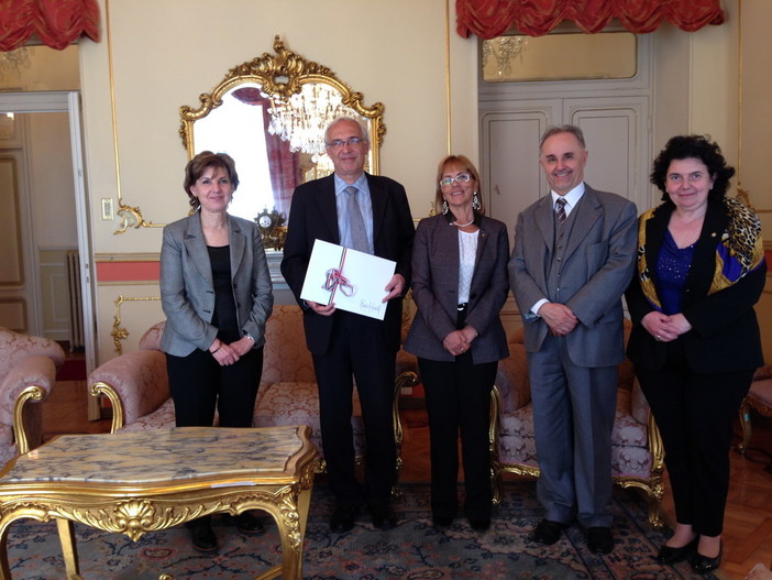 Il Prefetto francese per le questioni transfrontaliere in Prefettura a Imperia Il Prefetto francese per le questioni transfrontaliere in Prefettura a Imperia