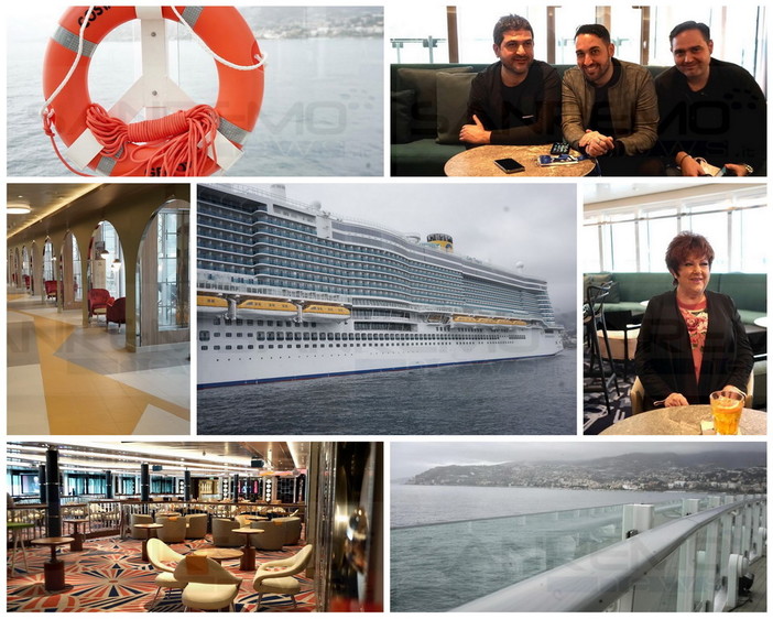 Sanremo 2022: visita sulla 'Costa Toscana', ecco la nave del Festival che è in rada di fronte alla città (Foto e Video) Sanremo 2022: visita sulla 'Costa Toscana', ecco la nave del Festival che è in rada di fronte alla città (Foto e Video)