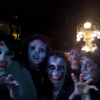 Imperia: ecco le foto del backstage del video ‘Thriller’ di Michael Jackson girato a villa Grock