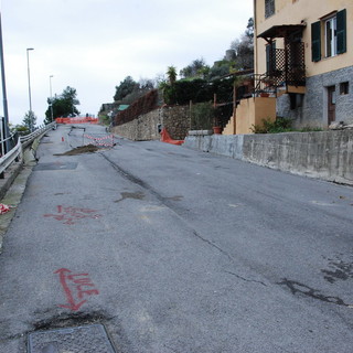 Sanremo: via Mario Calvino 'implosa', situazione sempre bloccata, attesa per il progetto dal Comune