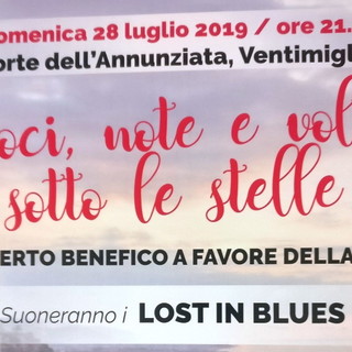 Ventimiglia: domenica prossima al Forte concerto benefico dei 'Lost in blues' a favore della Lilt