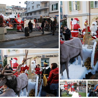 Sanremo: inaugurato questo pomeriggio in piazza Borea D'Olmo il 'Villaggio di Babbo Natale' Sanremo: inaugurato questo pomeriggio in piazza Borea D'Olmo il 'Villaggio di Babbo Natale'