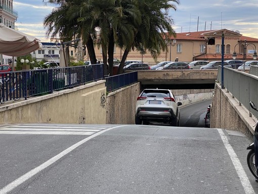 Sanremo: lavori urgenti al viadotto della pista ciclabile in via Nino Bixio, chiuso il sottopasso ‘Croce Rossa’