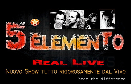 Sanremo: questa sera al Victory Morgana Bay i 'Quinto Elemento' per la 'Fever Night'
