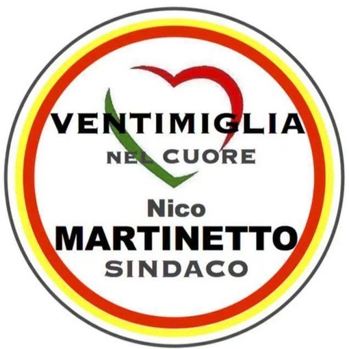 'Ventimiglia nel Cuore': ecco il simbolo della prima lista alle prossime elezioni, candidato a Sindaco Nico Martinetto