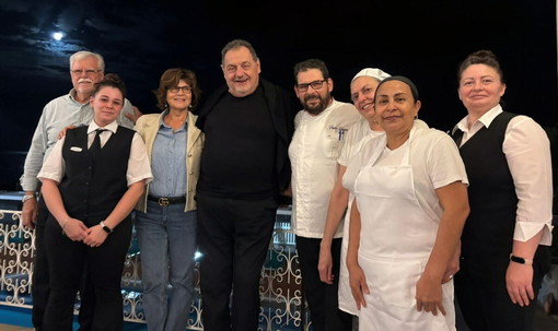 Gianfranco Vissani incanta Diano Marina: "Accoglienza splendida e cucina eccellente" Gianfranco Vissani incanta Diano Marina: "Accoglienza splendida e cucina eccellente"