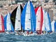 Sanremo: una linea molto affollata, 30 barche al via per il secondo atto del Campionato Nazionale Italiano Open riservato al J/70