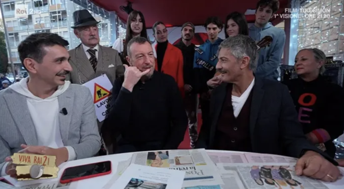 Fiorello e Amadeus a 'Viva Rai 2'
