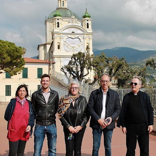 Sanremo: Paolo Masselli e Nadia Giancola con il Sindaco Biancheri al Don Orione, una mattinata dedicata all'ascolto degli ospiti e degli operatori