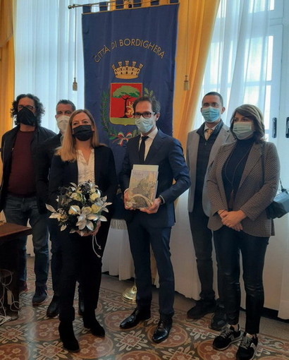 Bordighera: questa mattina visita del Console russo a Genova Maria Vedrinskaya in Comune