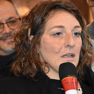 Il sindaco di Molini di Triora, Manuela Sasso