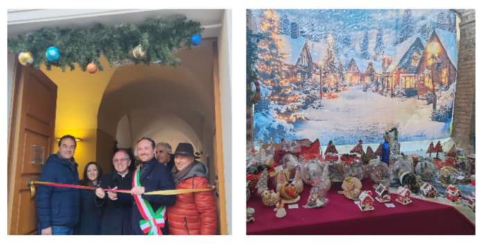 Bancarelle e animazioni, Ventimiglia inaugura il Villaggio di Natale (Foto e video)