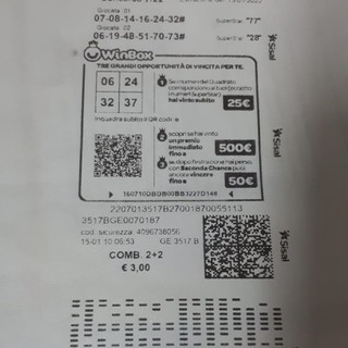 La schedina vincente La schedina vincente