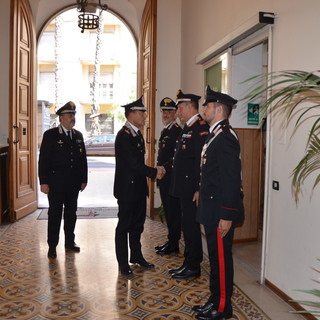 Imperia: il Comandante della Legione Liguria, Generale Claudio Lunardo, visita il Comando Provinciale