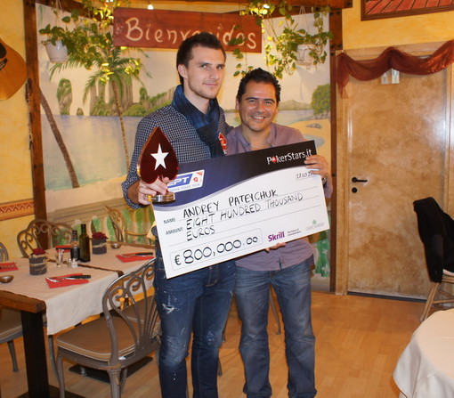 Sanremo: dopo la vittoria nell'Ept, il 22enne russo Pateychuk festeggia al ristorante 'Buena vista' Sanremo: dopo la vittoria nell'Ept, il 22enne russo Pateychuk festeggia al ristorante 'Buena vista'