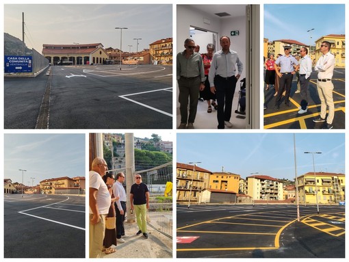 Ventimiglia apre il nuovo parcheggio Eiffel, Di Muro: "E' centrale e gratuito" (Foto e video) Ventimiglia apre il nuovo parcheggio Eiffel, Di Muro: "E' centrale e gratuito" (Foto e video)