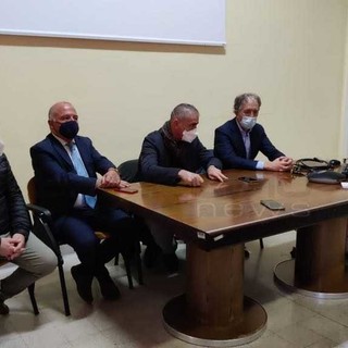 Covid: visita in provincia di Imperia per il Sottosegretario Andrea Costa, "Auspico super green pass sui luoghi di lavoro" (Foto e video)