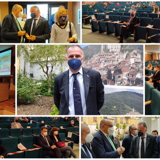 Imperia: visita del Ministro del Turismo Massimo Garavaglia &quot;Serve una soluzione per l'immediato&quot; (Foto e Video)