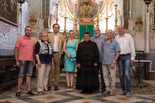 Ceriana: ieri la visita della Principessa Gesine Doria Pamphilj e del marito don Massimiliano Floridi Ceriana: ieri la visita della Principessa Gesine Doria Pamphilj e del marito don Massimiliano Floridi