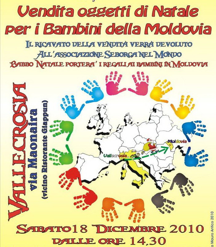 Vallecrosia: sabato prossimo iniziativa natalizia del Comitato Genitori