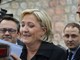 Mentone: Marine Le Pen al confine &quot;Finchè le autorità italiane saranno supine al diktat dell'Ue sarà impossibile eliminare il problema dell'immigrazione clandestina&quot;