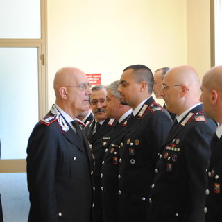 Imperia: visita del Generale Gualdi al Comando Provinciale