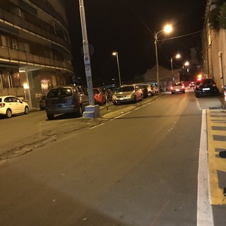L'incrocio tra via Galilei e via Melandri L'incrocio tra via Galilei e via Melandri