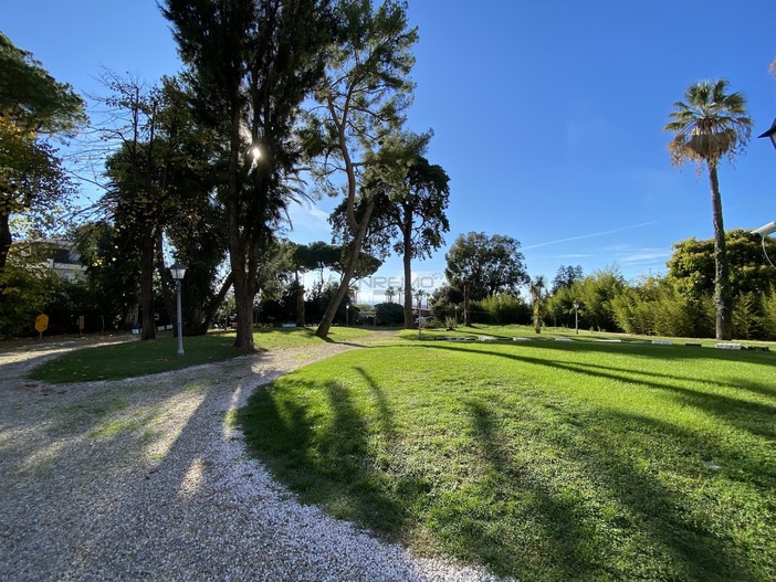 Il parco di Villa Nobel è tra le aree verdi disponibili Il parco di Villa Nobel è tra le aree verdi disponibili