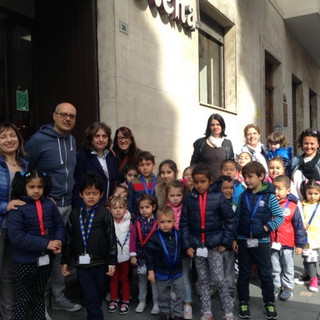 Sanremo: terzo appuntamento stamani per i bambini della 'Santa Marta' con gli imprenditori storici matuziani Sanremo: terzo appuntamento stamani per i bambini della 'Santa Marta' con gli imprenditori storici matuziani