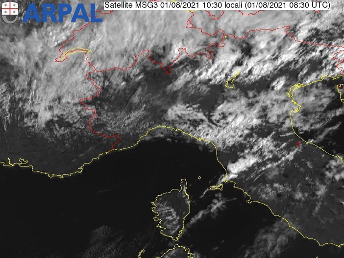 Maltempo: Arpal conferma la chiusura alle 15 dell’allerta gialla per temporali sul centro e sul levante della Liguria Maltempo: Arpal conferma la chiusura alle 15 dell’allerta gialla per temporali sul centro e sul levante della Liguria