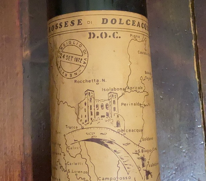 Rossese di Dolceacqua: 50 anni fa l'approvazione della Doc per il famoso vino del paese dei Doria Rossese di Dolceacqua: 50 anni fa l'approvazione della Doc per il famoso vino del paese dei Doria