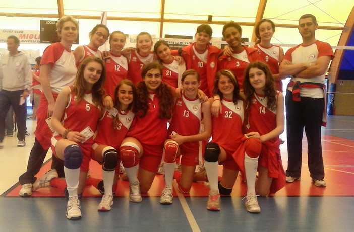 Quinto posto dell'Under 13 del Volley Team Arma nella giornata finale di ieri a Ventimiglia