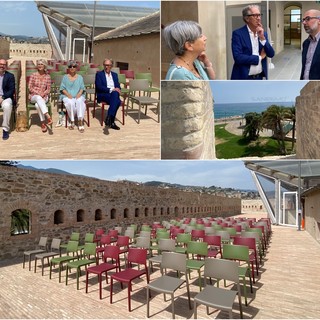 Le immagini della visita a Santa Tecla