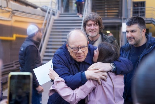 Sanremo: in corso Imperatrice e all'Ariston le prime riprese della sitcom 'Vita da Carlo' (Foto)