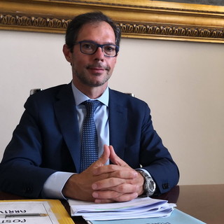 Il sindaco di Bordighera, Vittorio Ingenito