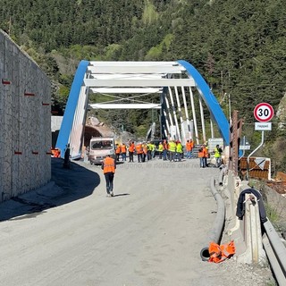 Anche il presidente della Regione Marco Bucci all'inaugurazione di domani del tunnel del Colle di Tenda