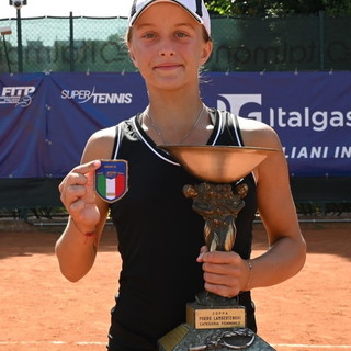 Tennis: la giovane Victoria Lanteri Monaco campionessa italiana Under 12 e vince la 'Coppa Lambertenghi'