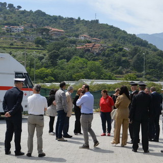 Ventimiglia: iniziata la visita del Prefetto al 'Campo Roya', probabile allargamento della zona destinata ai migranti (Foto)