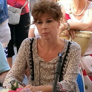 Bordighera: tanto pubblico per la presentazione del libro di Veronica Pivetti al 'Book Festival' (Foto e Video)