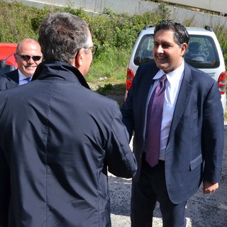 Visita di oggi al Lotto 6 di Collette Ozotto con il presidente della Regione: intervento dell'opposizione di Taggia