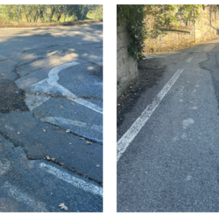 Via Turistica e traversa Quinta, 'SìAmo Camporosso': "Strade dissestate e pericolose, servono interventi urgenti" (Foto)
