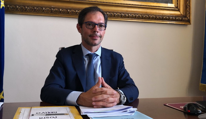 Il sindaco di Bordighera, Vittorio Ingenito