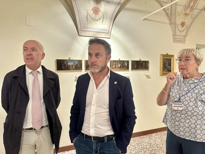 Sanremo: Alessandro Piana e Massimo Donzella in visita al Museo di Villa Luca (Foto) Sanremo: Alessandro Piana e Massimo Donzella in visita al Museo di Villa Luca (Foto)