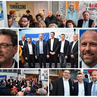 Visita del Sottosegretario Giorgetti a Sanremo e Ventimiglia "Qui per aiutare chi vuol rendere le città più belle e sicure" (Foto e Video) Visita del Sottosegretario Giorgetti a Sanremo e Ventimiglia "Qui per aiutare chi vuol rendere le città più belle e sicure" (Foto e Video)