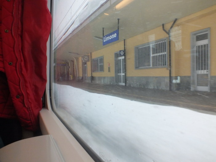 Ritorno da Torino a Sanremo: in treno passando da Limone Piemonte il 4 febbraio 2014 nel racconto di Tiziana