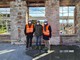 La visita del sindaco Ingenito al cantiere dell'Angst La visita del sindaco Ingenito al cantiere dell'Angst