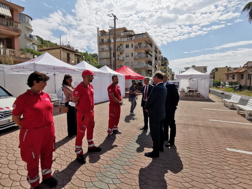 Sanremo: saranno 150, meno del previsto, i profughi afghani che arriveranno domani alla base logistica (Foto) Sanremo: saranno 150, meno del previsto, i profughi afghani che arriveranno domani alla base logistica (Foto)