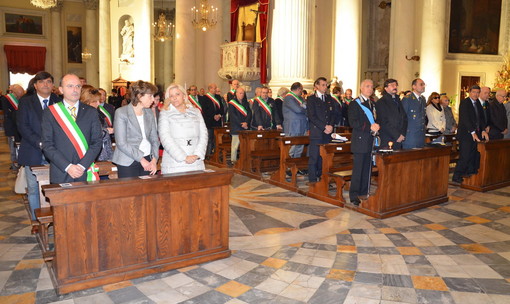 Imperia: grande partecipazione stamattina alla celebrazione dei Carabinieri per la patrona dell'Arma