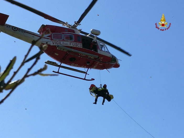 Rocchetta Nervina: mobilitazione di soccorsi per un francese ferito nei pressi del torrente Barbaira