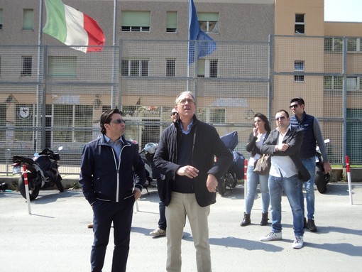 Sanremo: il candidato Alberto Biancheri incontra i delegati del SAPPE presso il carcere di Valle Armea
